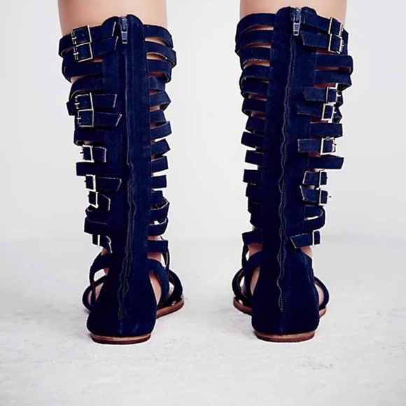 NEW Qupid Romana Fest gladiator Sandal Black sz 10 - Picture 5 of 14